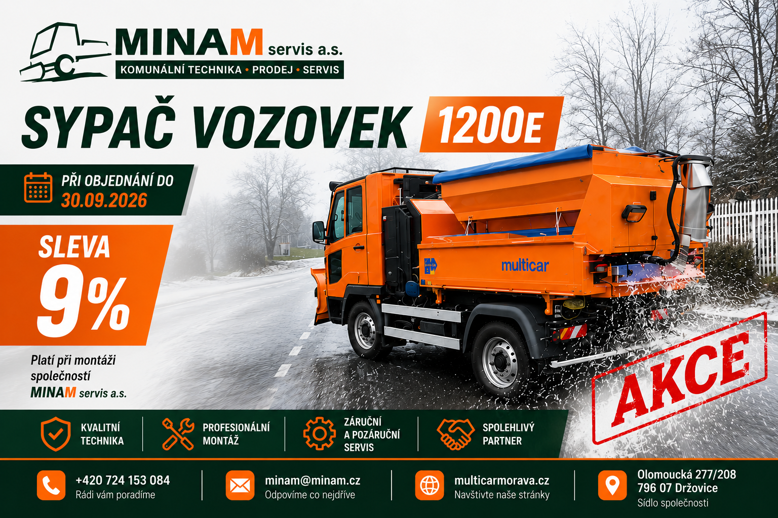 akce na sypače